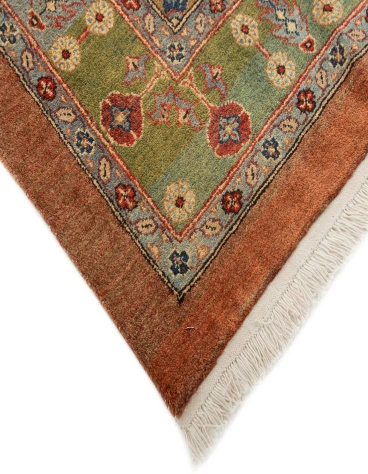 Detail image of  5' 11 x 8' 1  Hand Knotted Kurd Persian Wool Rug