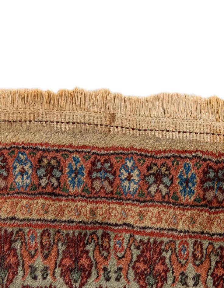 Detail image of  4' x 6'  Hand Knotted Lahour Wool Rug