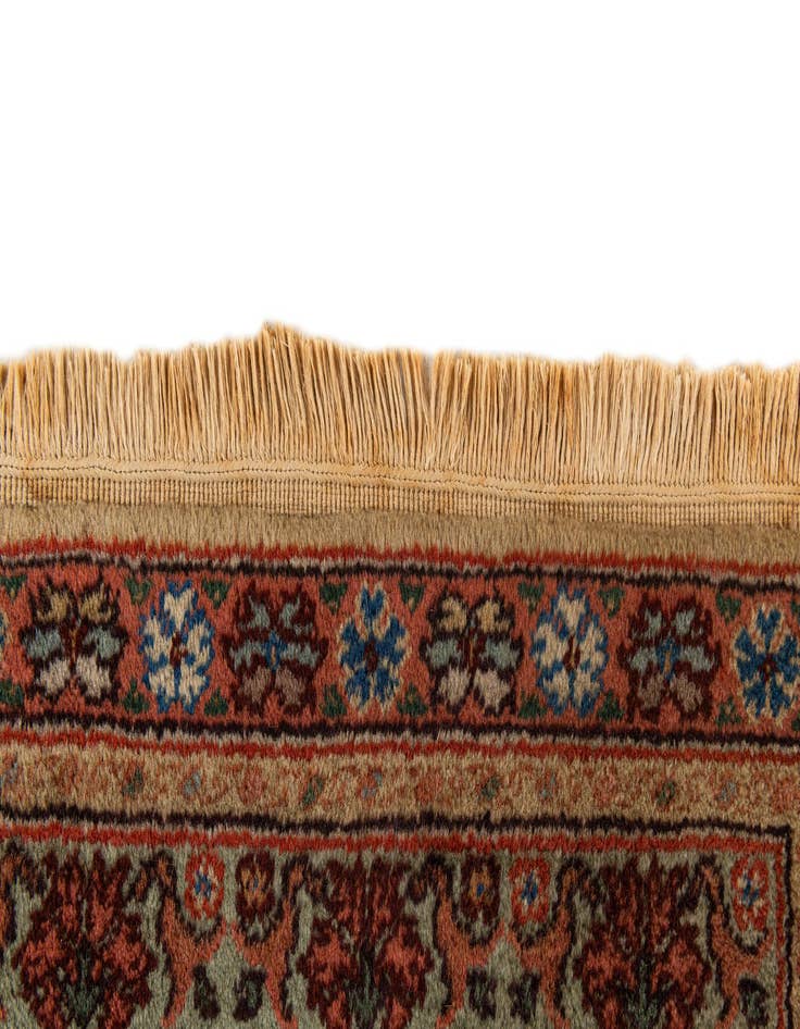 Detail image of  4' x 6'  Hand Knotted Lahour Wool Rug