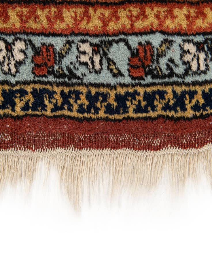 Detail image of  3' 7 x 5' 8  Hand Knotted Lahour Oriental Wool Rug
