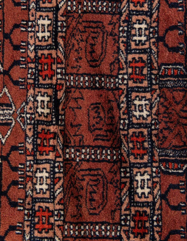Detail image of  3' 2 x 5' 5  Hand Knotted Lahour Oriental Wool Rug