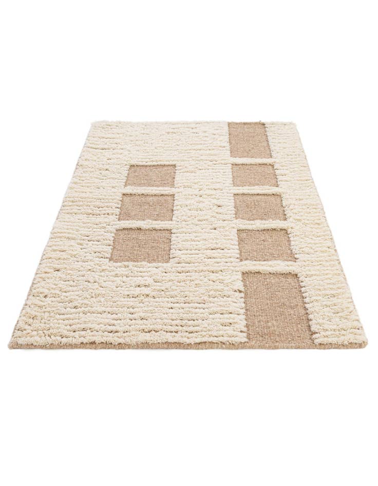 Detail image of  2' 2 x 3' 2  Hand Knotted Lana New Zealand Wool Rug