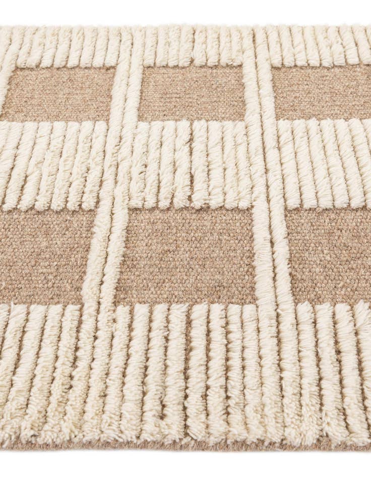 Detail image of  2' 2 x 3' 2  Hand Knotted Lana New Zealand Wool Rug
