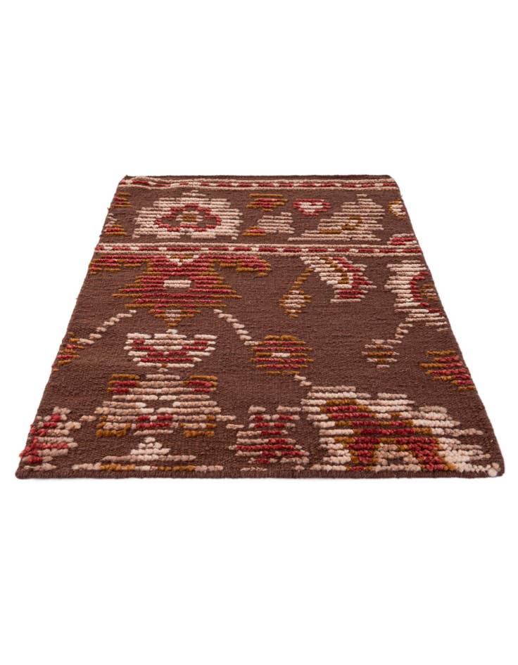 Detail image of  2' 2 x 3' 2  Hand Knotted Lana New Zealand Wool Rug