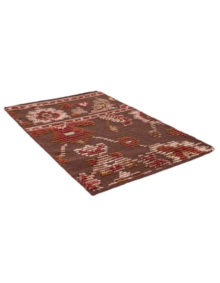 Detail image of  2' 2 x 3' 2  Hand Knotted Lana New Zealand Wool Rug