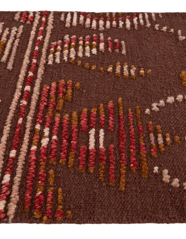 Detail image of  2' 2 x 3' 2  Hand Knotted Lana New Zealand Wool Rug