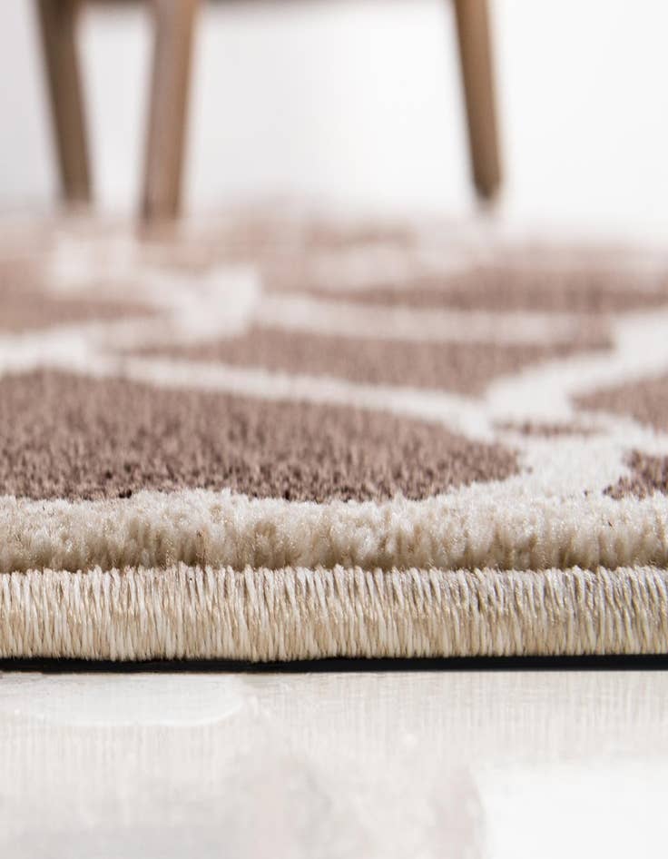 Detail image of  3' 3 x 5' 3 Lattice Rug