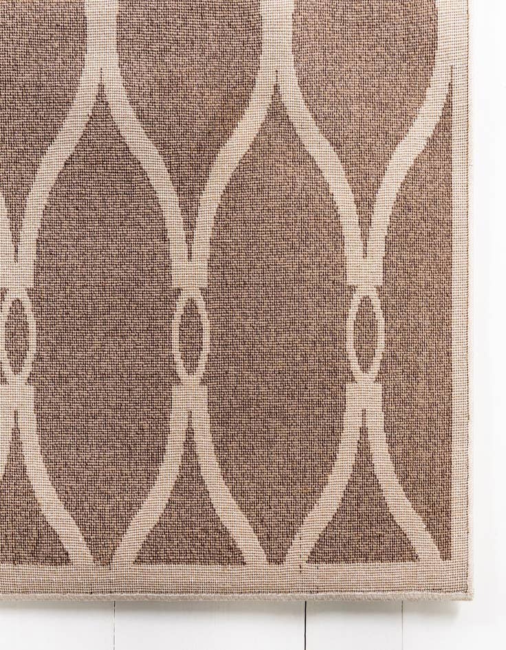 Detail image of  3' 3 x 5' 3 Lattice Rug