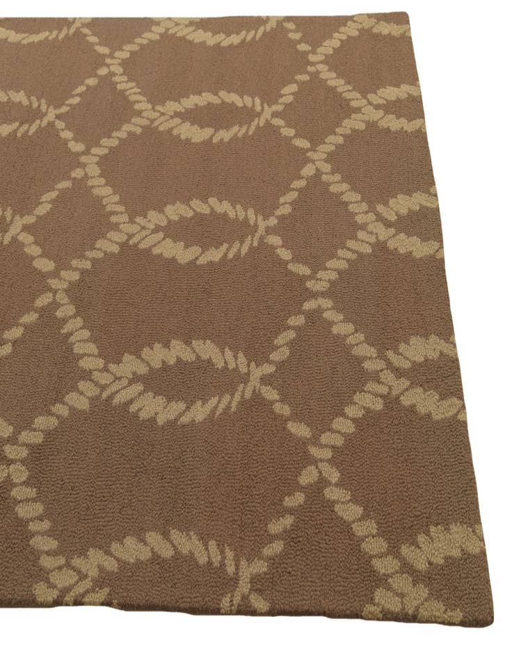 Detail image of  5' 4 x 8' 2 Luna Wool Rug