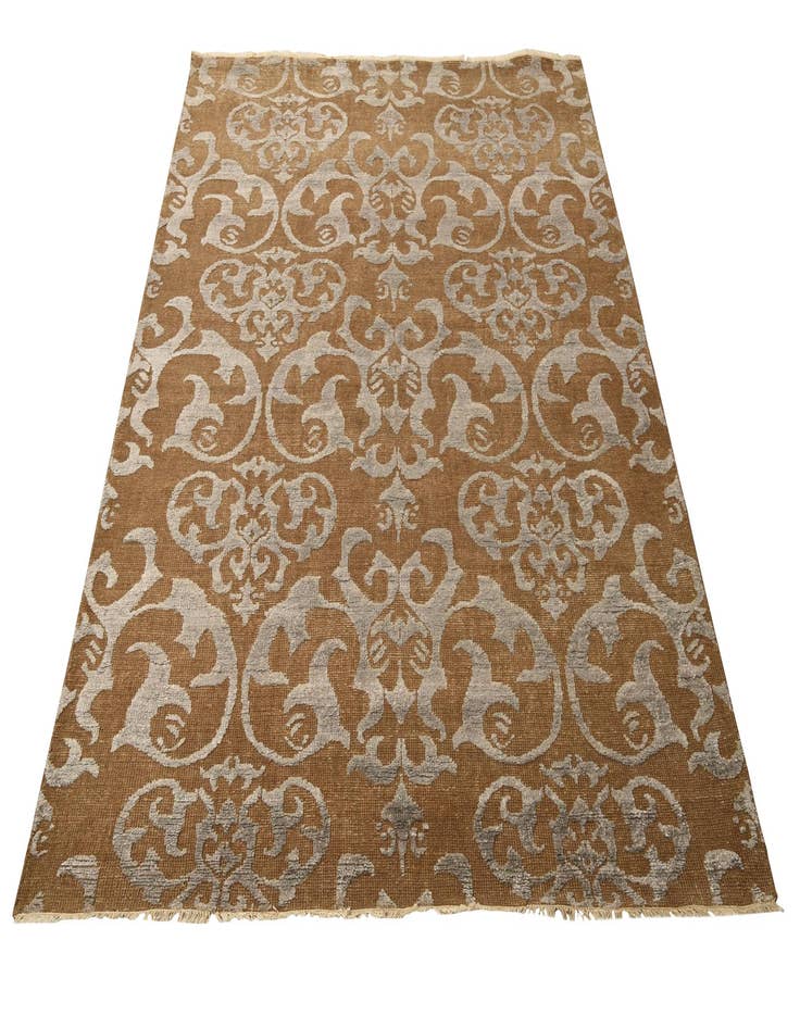 Detail image of  7' 6 x 9' 8  Hand Knotted Luna Wool Rug