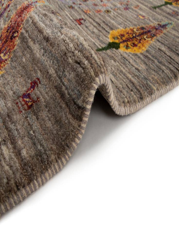 Detail image of  2' 9 x 4' 4 Luribaft Wool Rug