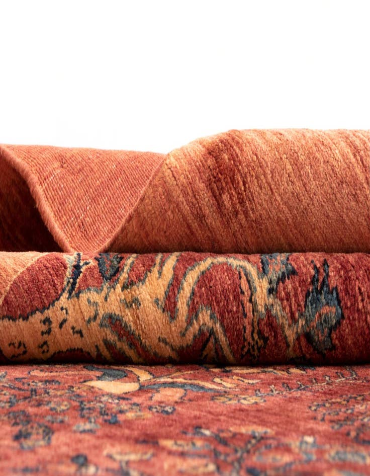 Detail image of  4' 11 x 6' 5 Luribaft Wool Rug