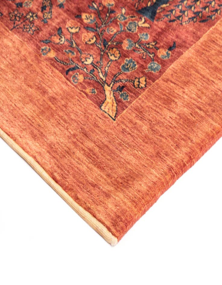 Detail image of  4' 11 x 6' 5 Luribaft Wool Rug