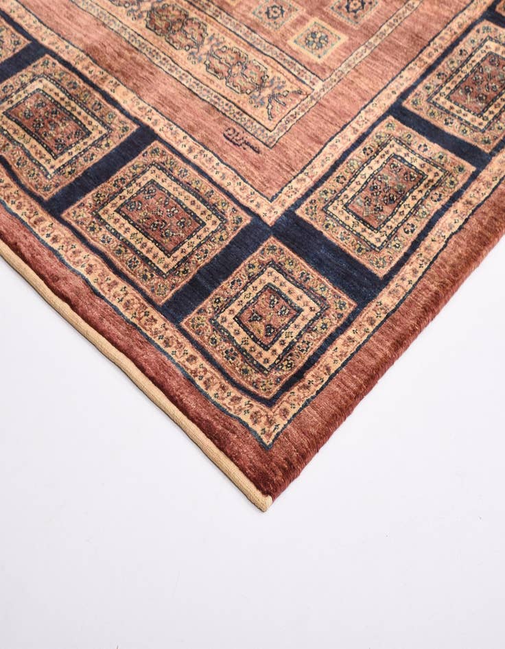 Detail image of  4' 11 x 7' 3 Luribaft Wool Rug