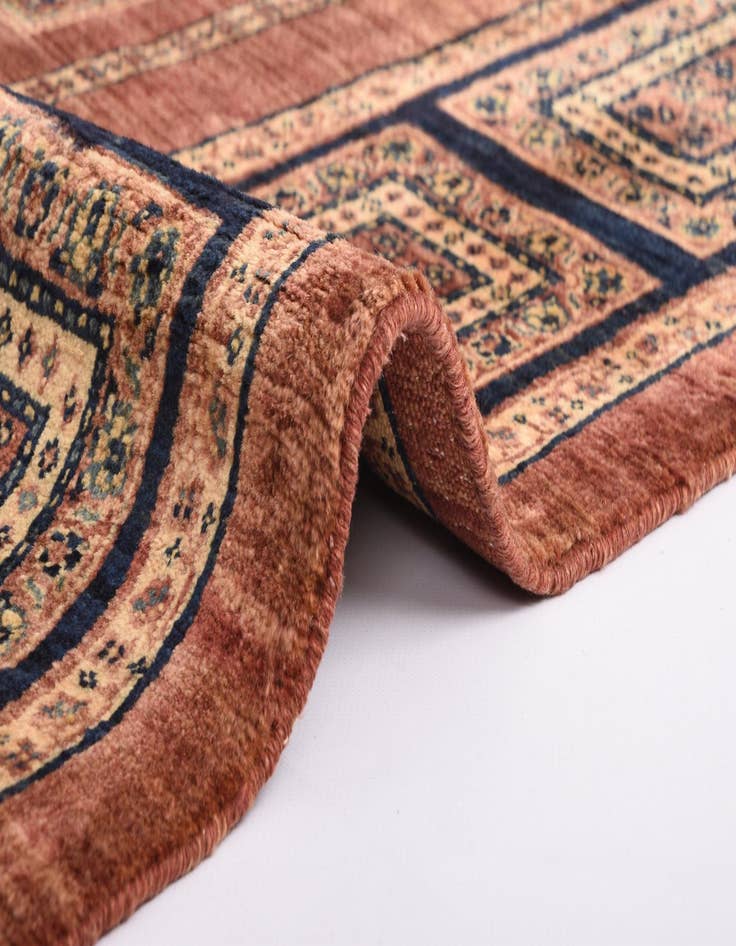 Detail image of  4' 11 x 7' 3 Luribaft Wool Rug