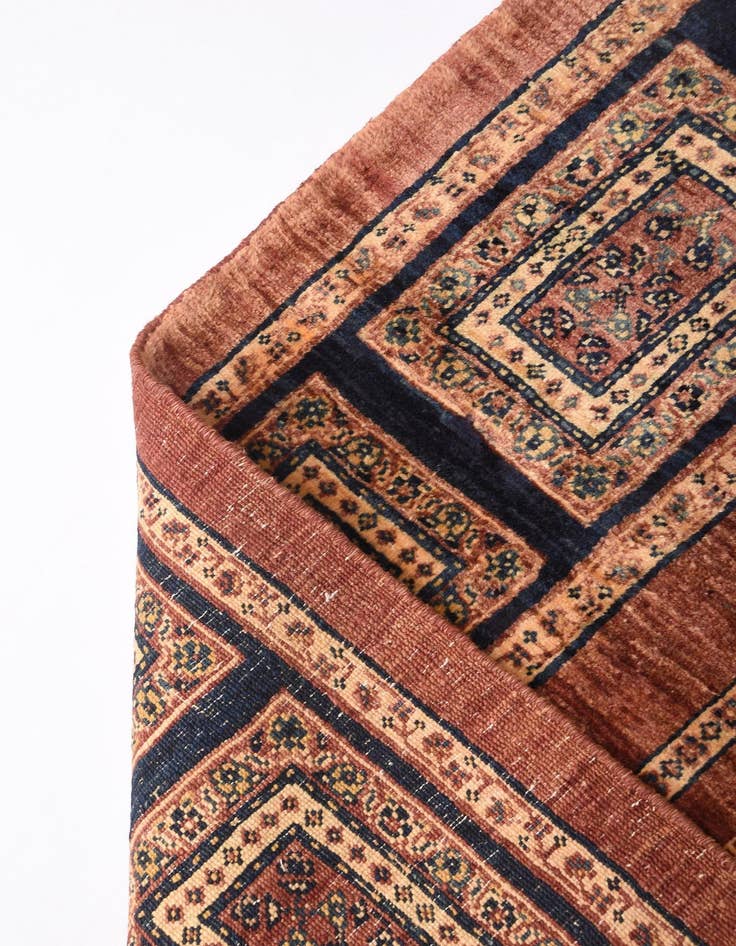 Detail image of  4' 11 x 7' 3 Luribaft Wool Rug