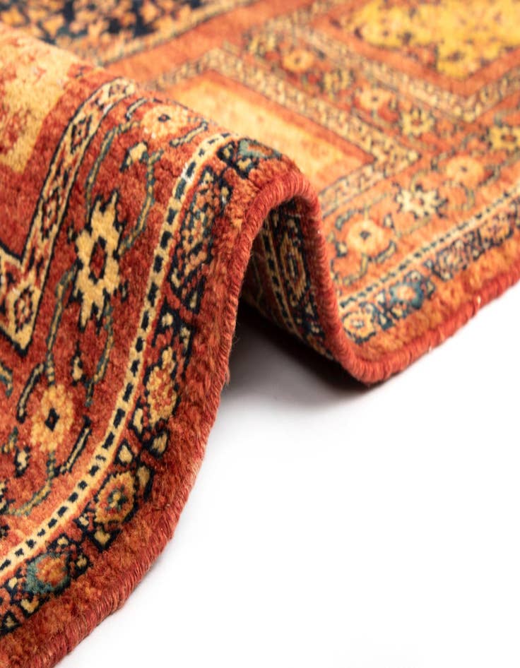 Detail image of  4' 7 x 6' 11 Luribaft Wool Rug