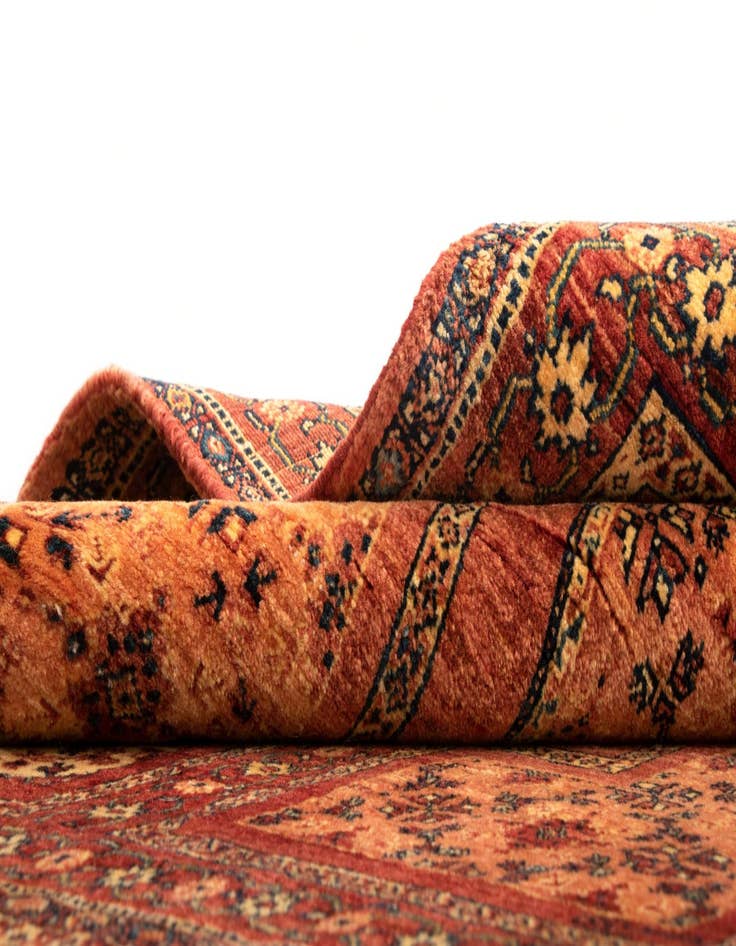 Detail image of  4' 7 x 6' 11 Luribaft Wool Rug