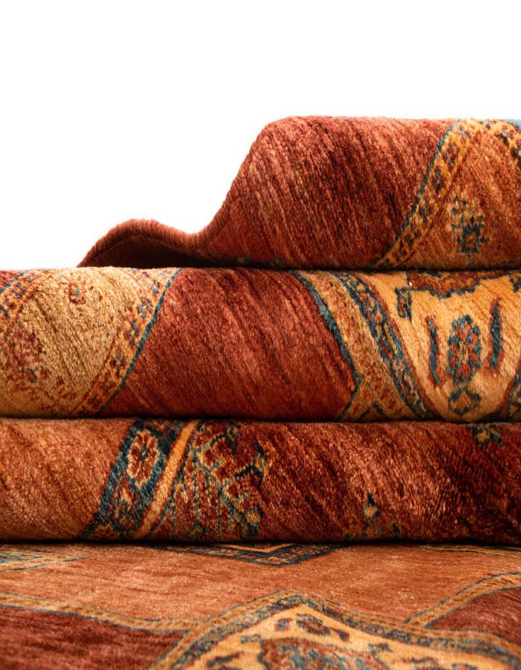 Detail image of  5' 7 x 8' 4 Luribaft Wool Rug