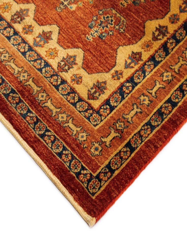 Detail image of  5' 3 x 7' 7 Luribaft Wool Rug