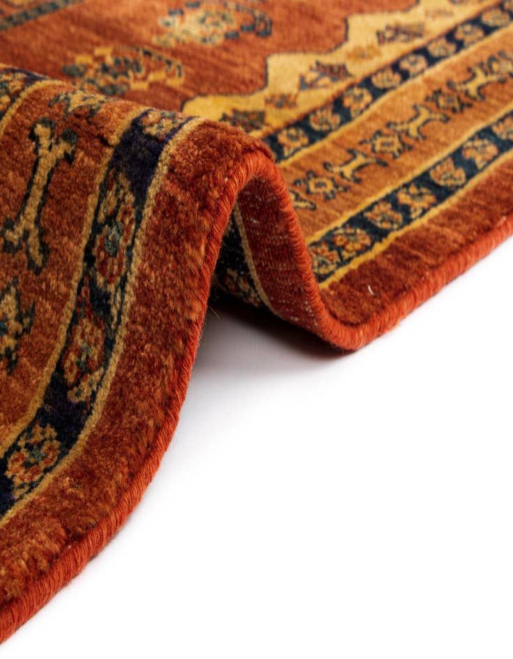 Detail image of  5' 3 x 7' 7 Luribaft Wool Rug