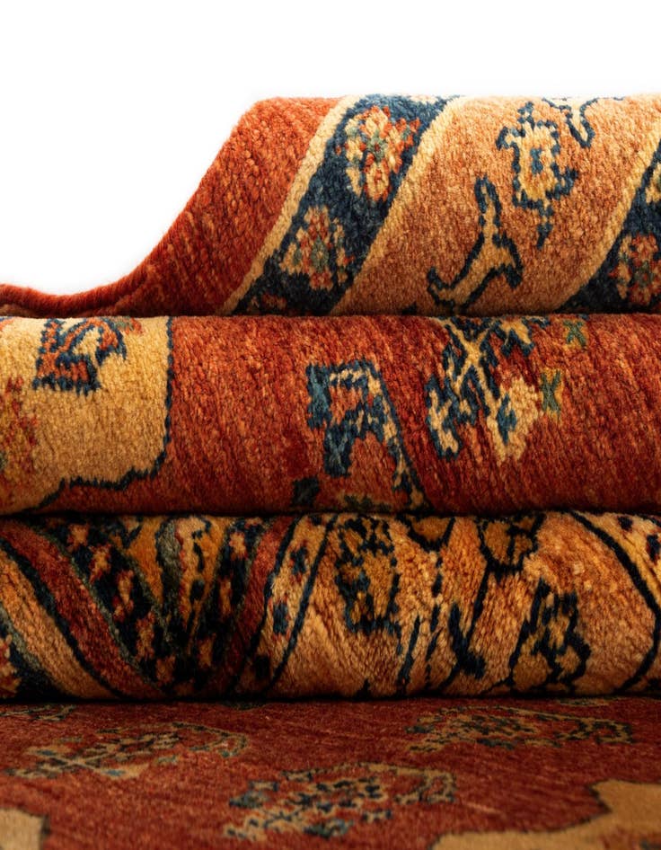 Detail image of  5' 3 x 7' 7 Luribaft Wool Rug