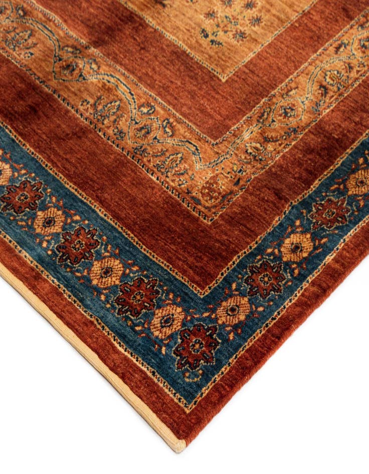 Detail image of  4' 7 x 8' 3 Luribaft Wool Rug