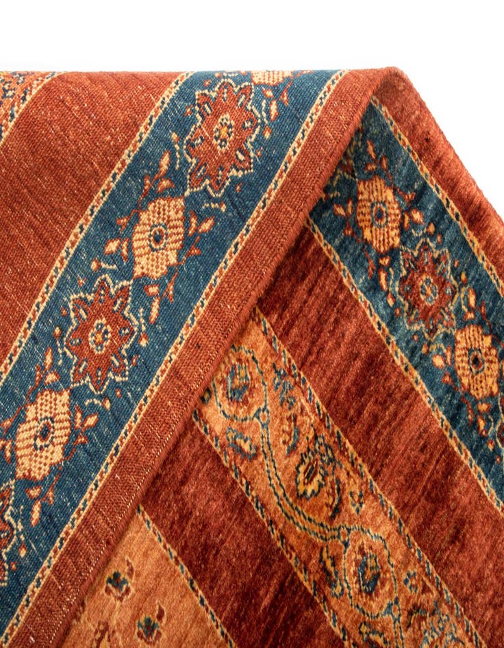 Detail image of  4' 7 x 8' 3 Luribaft Wool Rug