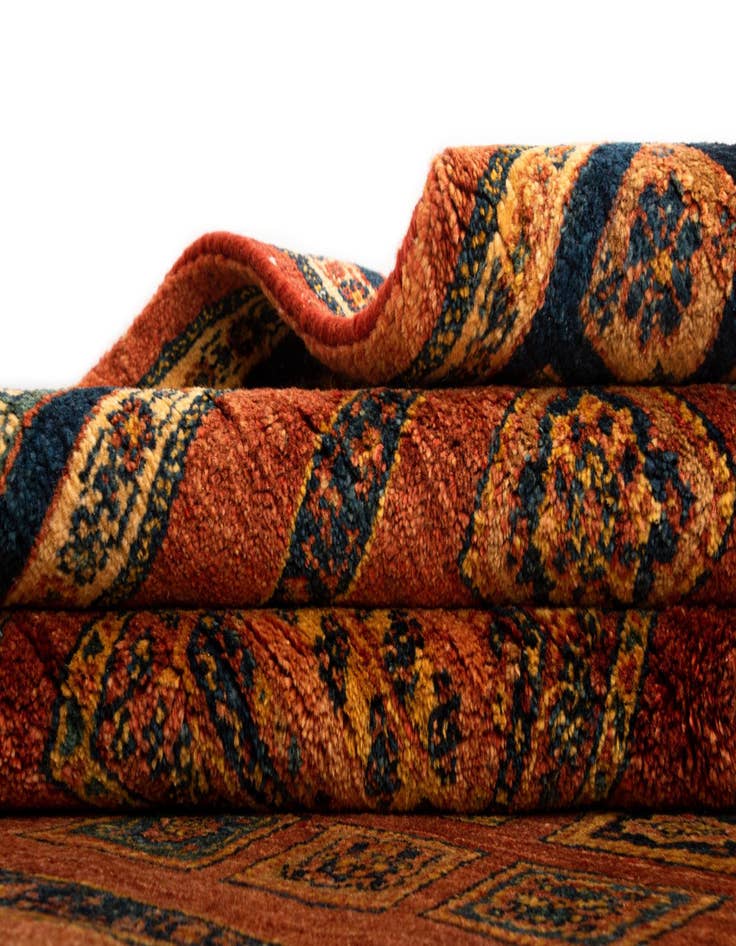 Detail image of  4' 9 x 7' 8 Luribaft Wool Rug