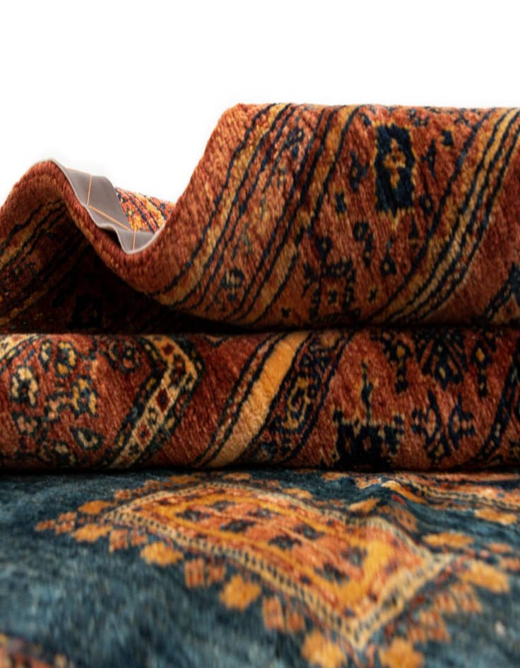 Detail image of  4' 11 x 7' 5 Luribaft Wool Rug