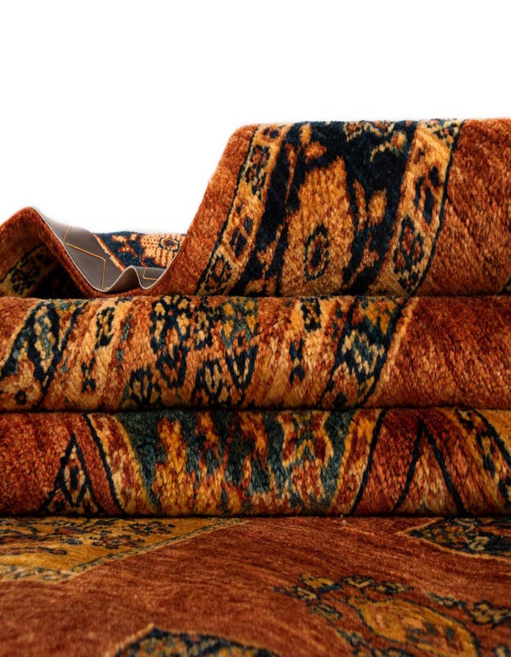 Detail image of  5' 9 x 8' 5 Luribaft Wool Rug