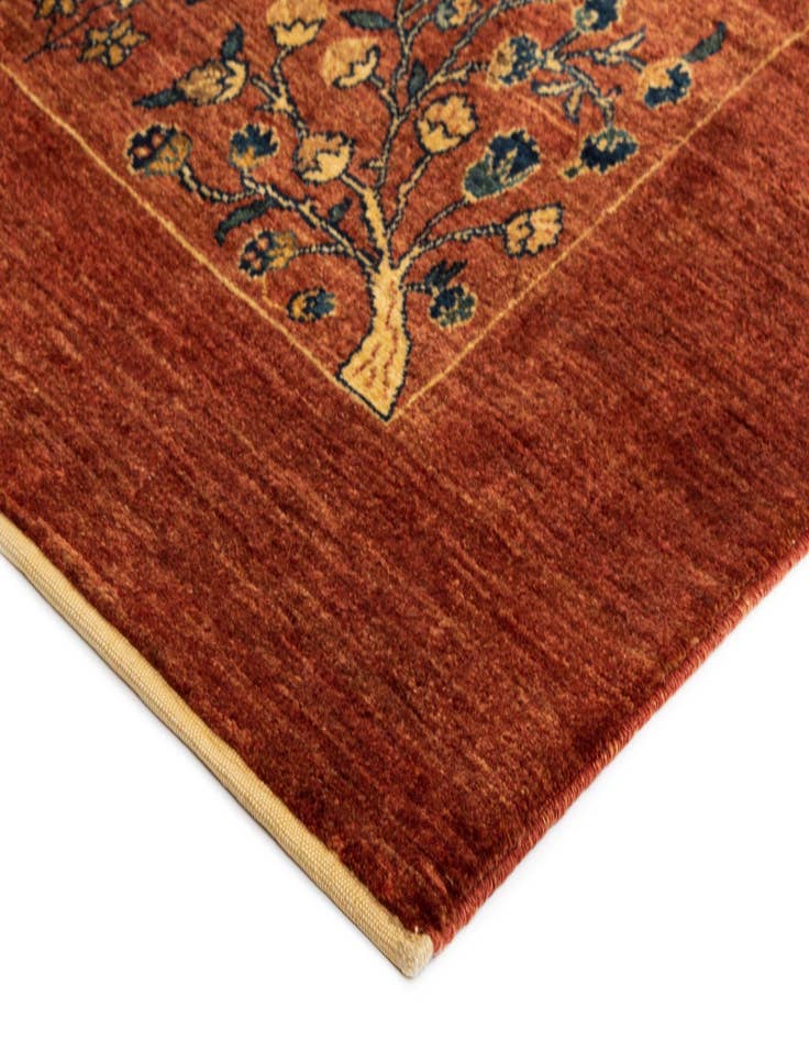 Detail image of  4' 11 x 6' 11 Luribaft Wool Rug