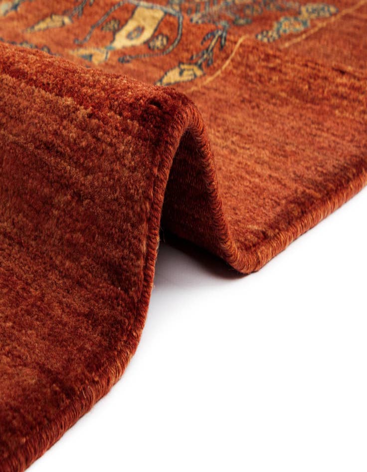 Detail image of  4' 11 x 6' 11 Luribaft Wool Rug