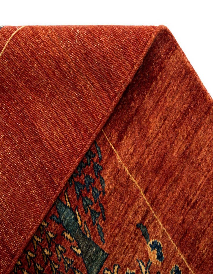 Detail image of  4' 11 x 6' 11 Luribaft Wool Rug