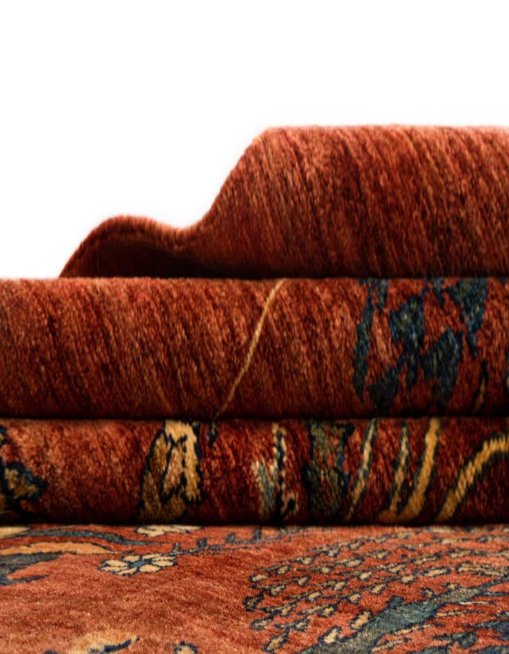 Detail image of  4' 11 x 6' 11 Luribaft Wool Rug