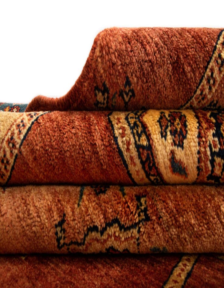 Detail image of  5' 7 x 8' 5 Luribaft Wool Rug