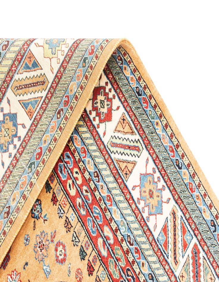 Detail image of  8' 4 x 12' 1  Hand Knotted Luribaft Rug