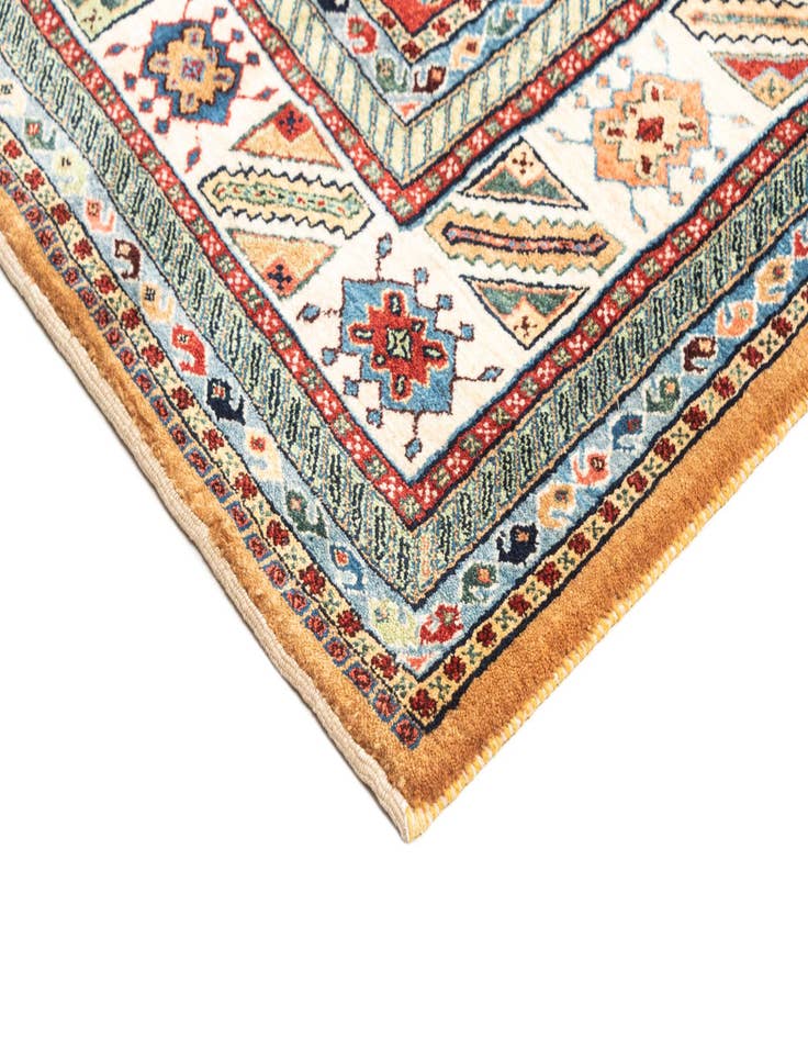 Detail image of  8' 4 x 12' 1  Hand Knotted Luribaft Rug