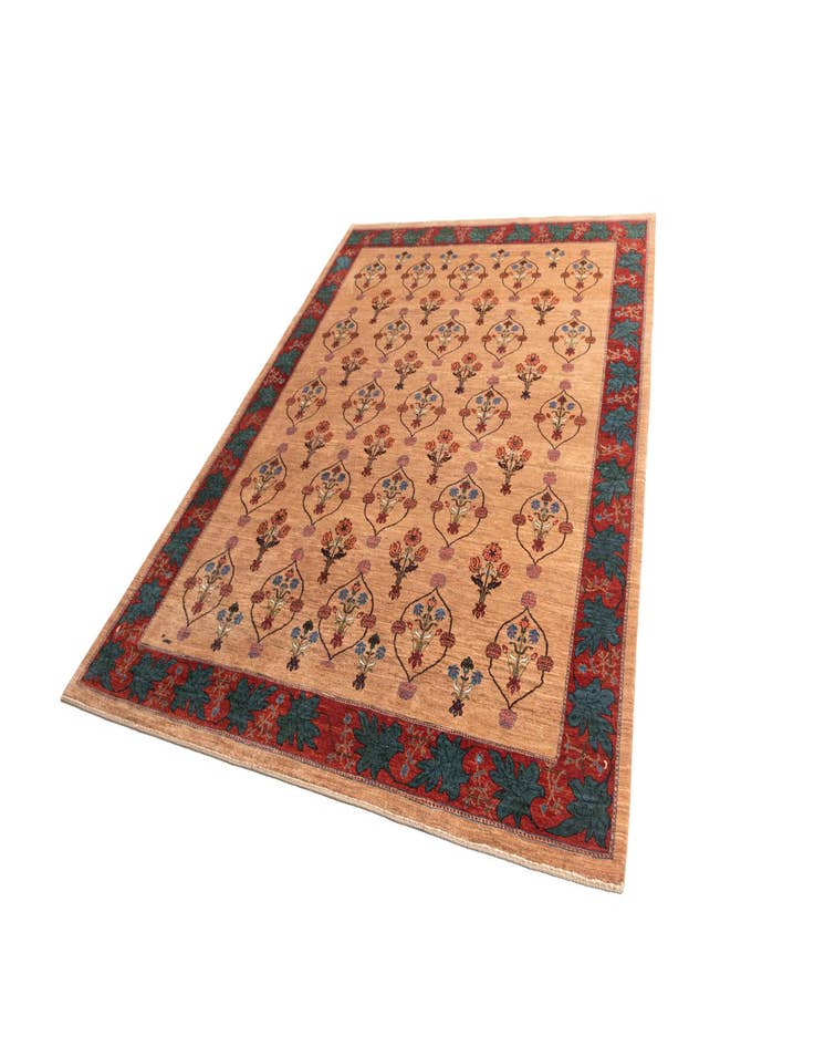 Detail image of  8' 3 x 10' 9  Hand Knotted Luribaft Rug