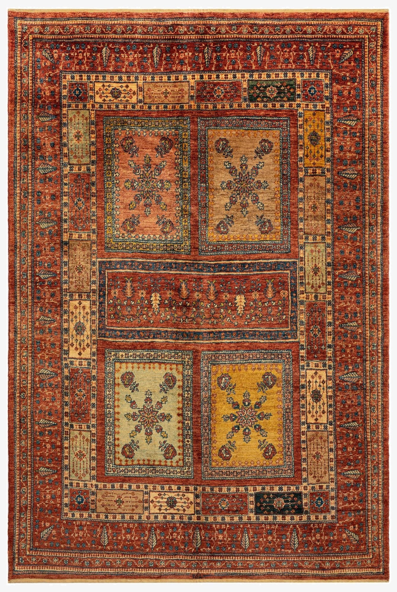  5' x 7' 5 Luribaft Wool Rug