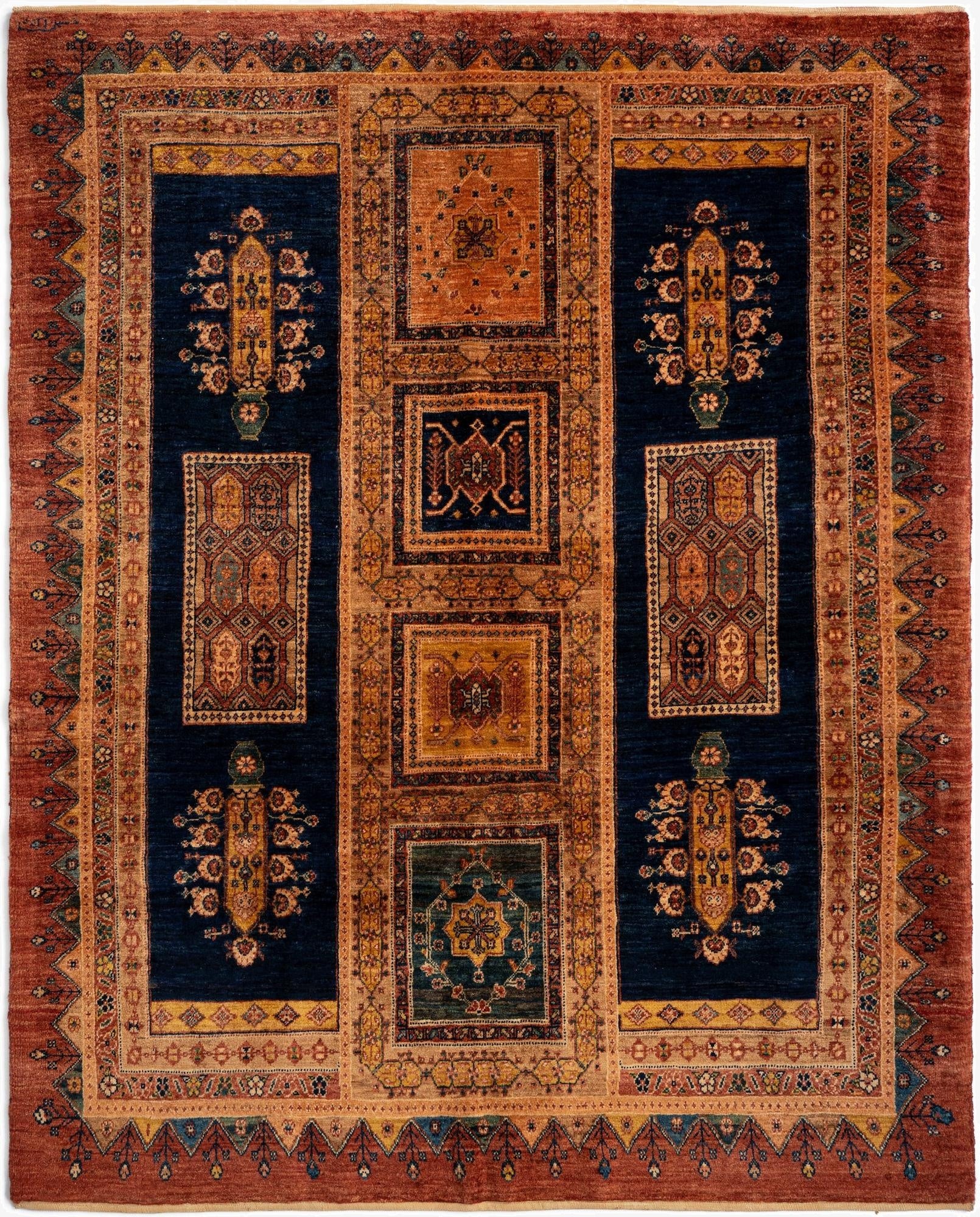  5' 3 x 6' 6 Luribaft Wool Rug