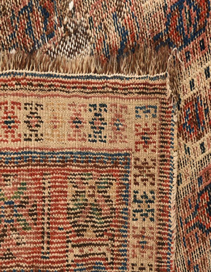 Detail image of  4' 3 x 6' 1  Hand Knotted Malayer Persian Wool Rug