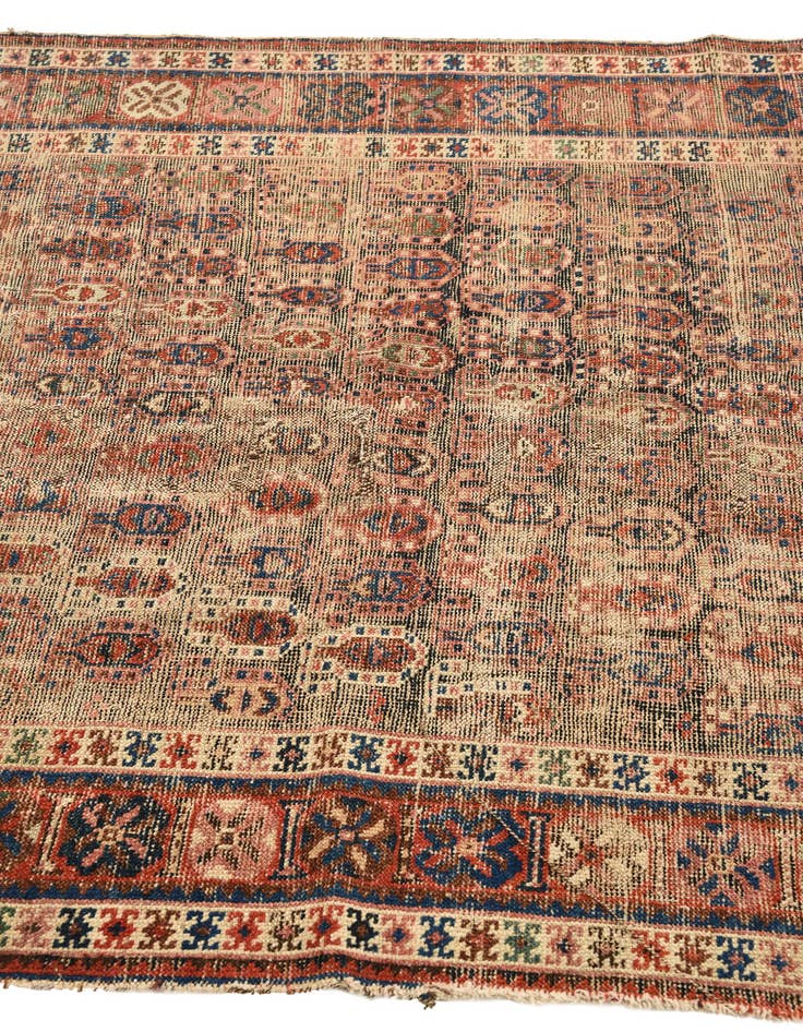 Detail image of  4' 3 x 6' 1  Hand Knotted Malayer Persian Wool Rug