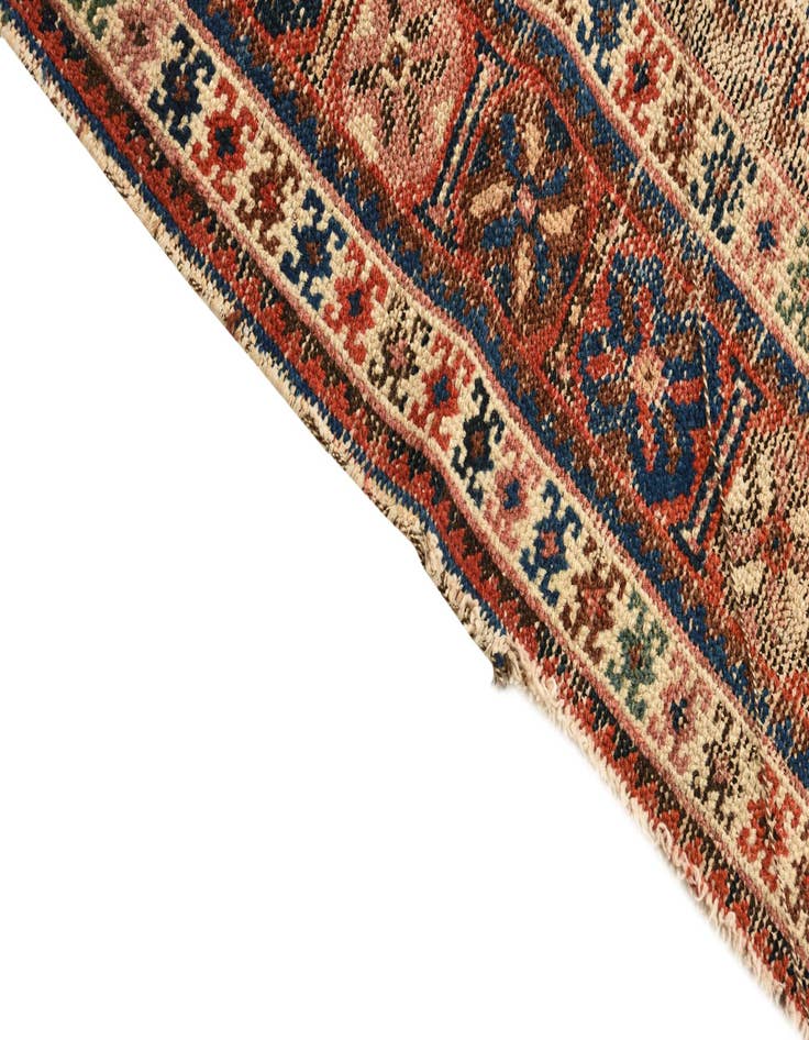 Detail image of  4' 3 x 6' 1  Hand Knotted Malayer Persian Wool Rug