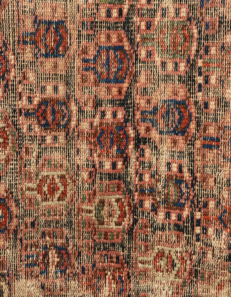 Detail image of  4' 3 x 6' 1  Hand Knotted Malayer Persian Wool Rug