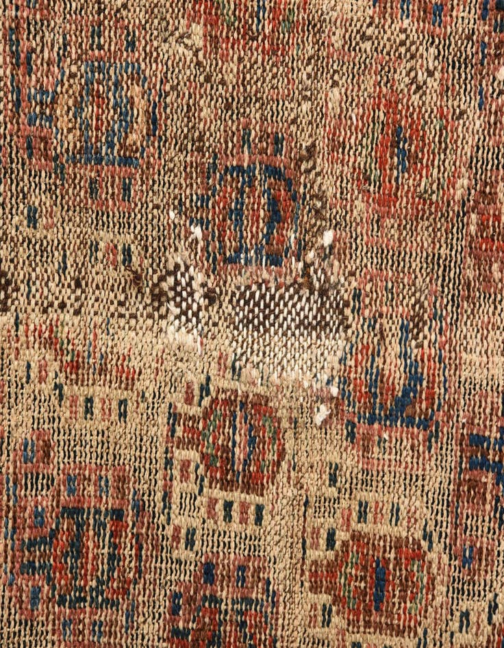 Detail image of  4' 3 x 6' 1  Hand Knotted Malayer Persian Wool Rug
