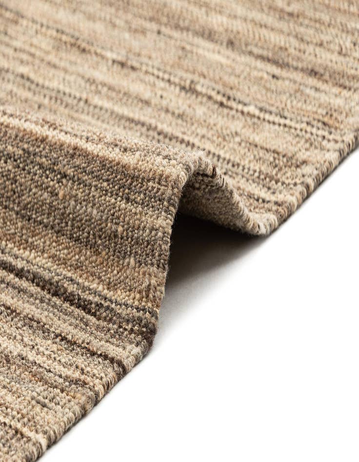 Detail image of  8' x 10'  Hand Knotted Marok Kilim Rug