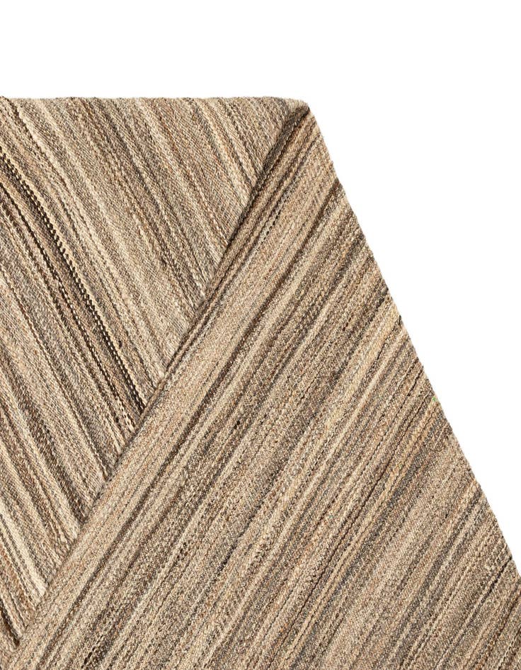 Detail image of  8' x 10'  Hand Knotted Marok Kilim Rug