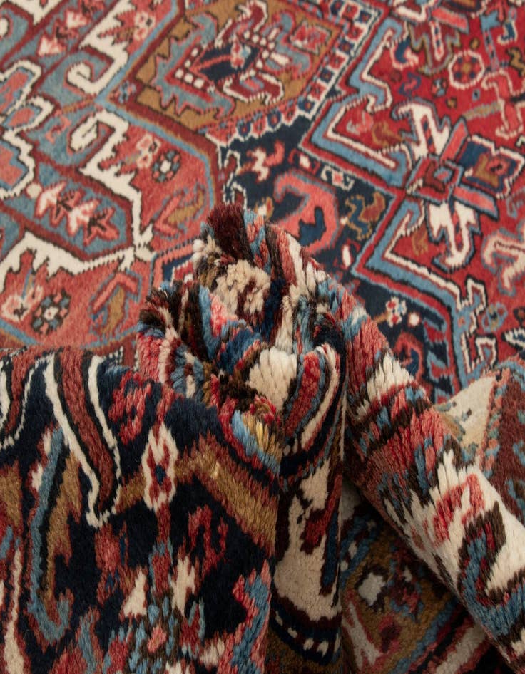 Detail image of  8' 2 x 11' 4  Hand Knotted Mehraban Persian Wool Rug