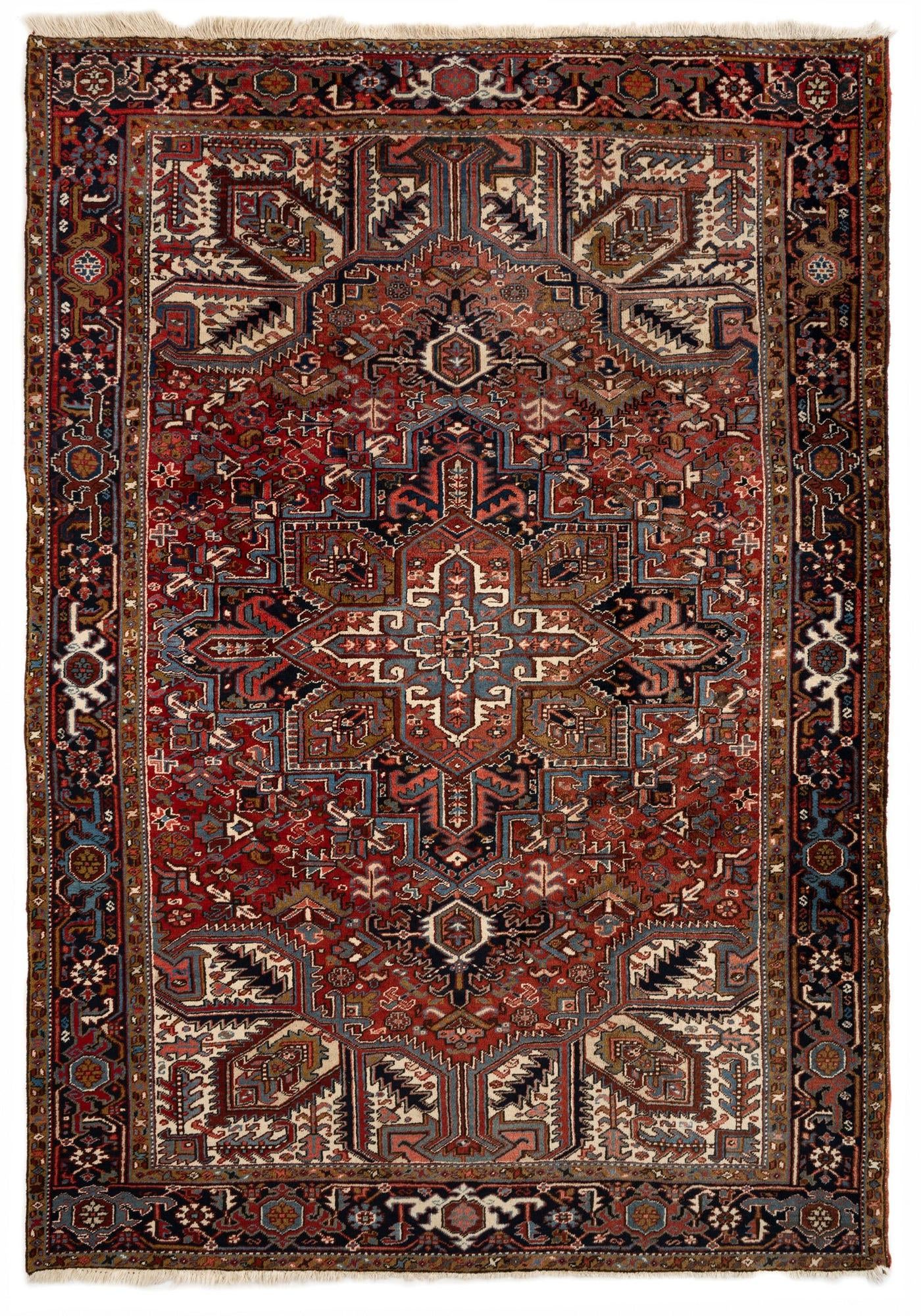  8' 2 x 11' 4  Hand Knotted Mehraban Persian Wool Rug